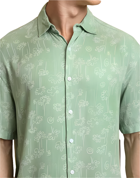 Floral relaxed shirt