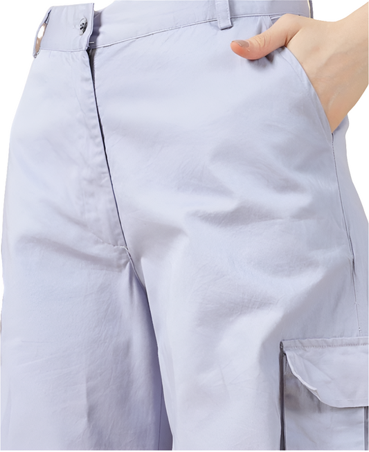 Wide leg crago pants