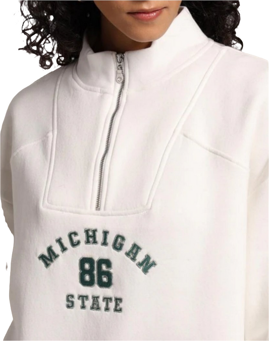 Embroidered sweatshirt