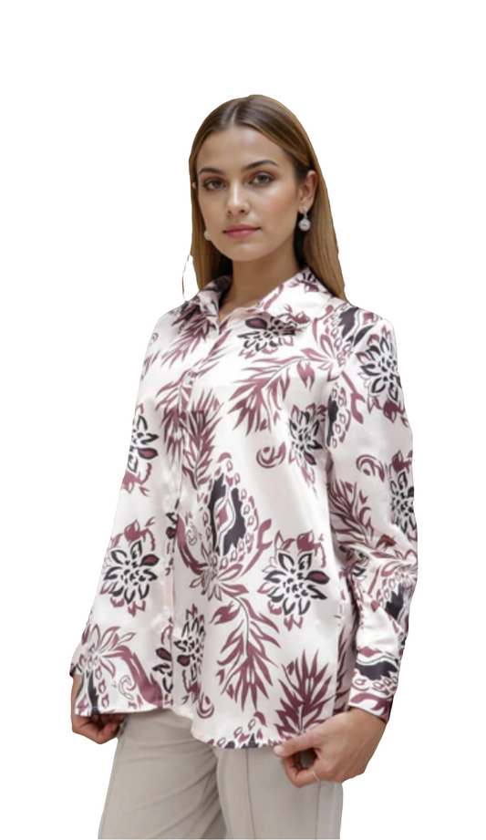 Full sleeve floral shirt