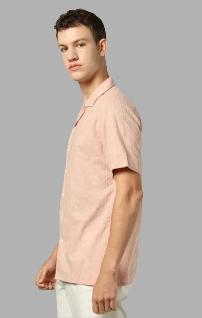 Embroidered cotton shirt