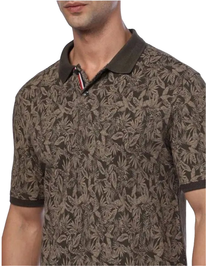 Leaf polo t-shirt
