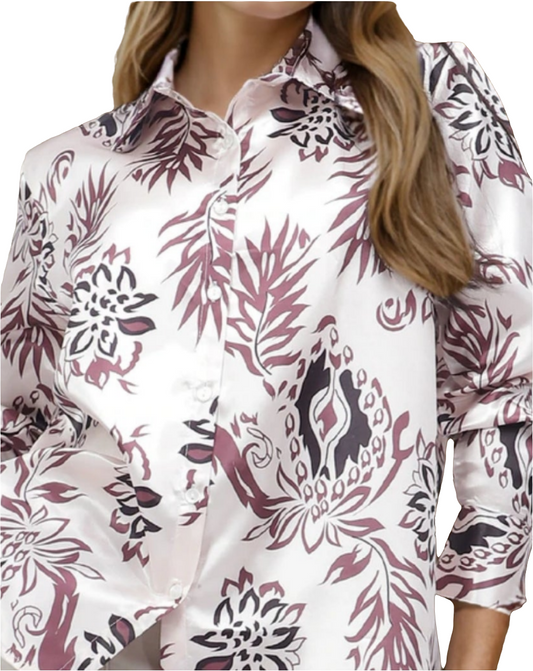 Full sleeve floral shirt