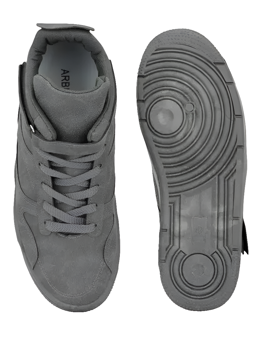 Velcro fastening shoes
