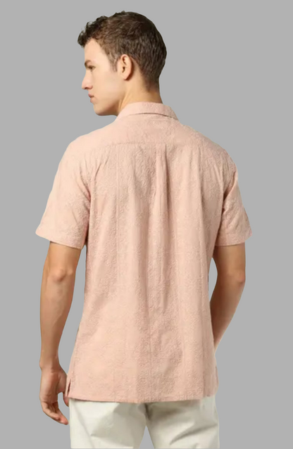 Embroidered cotton shirt