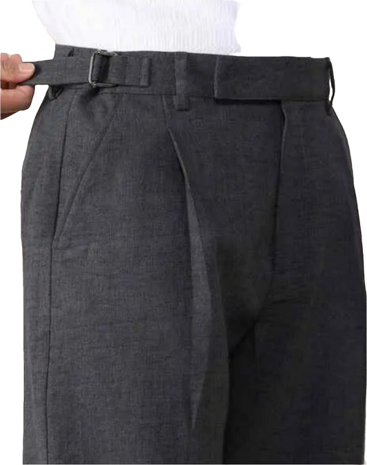 Pleated trousers